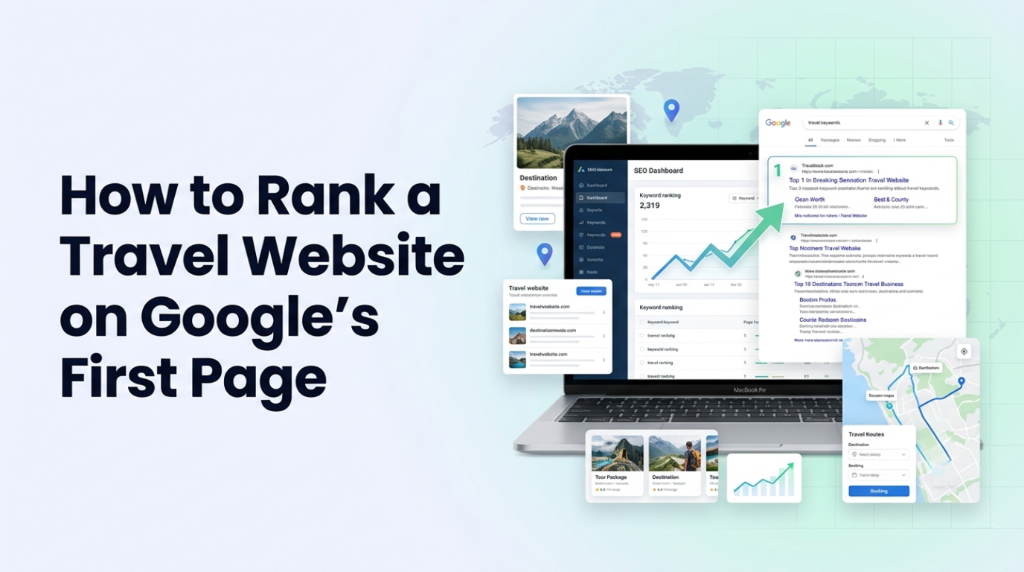 How to Rank a Travel Website on Google’s First Page 
